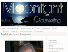 Tablet Screenshot of moonlightcounseling.com